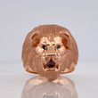 Lion Face Ring 7.3 g / Size 10 1/2 18K Rose Gold