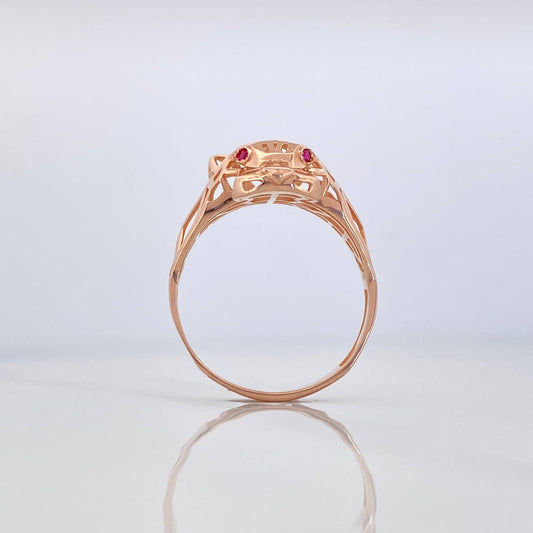 Panther Ring 4 g / T10 18K Rose Gold