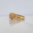 Anillo Pantera 4.35 g / T7 Oro Amarillo 18K
