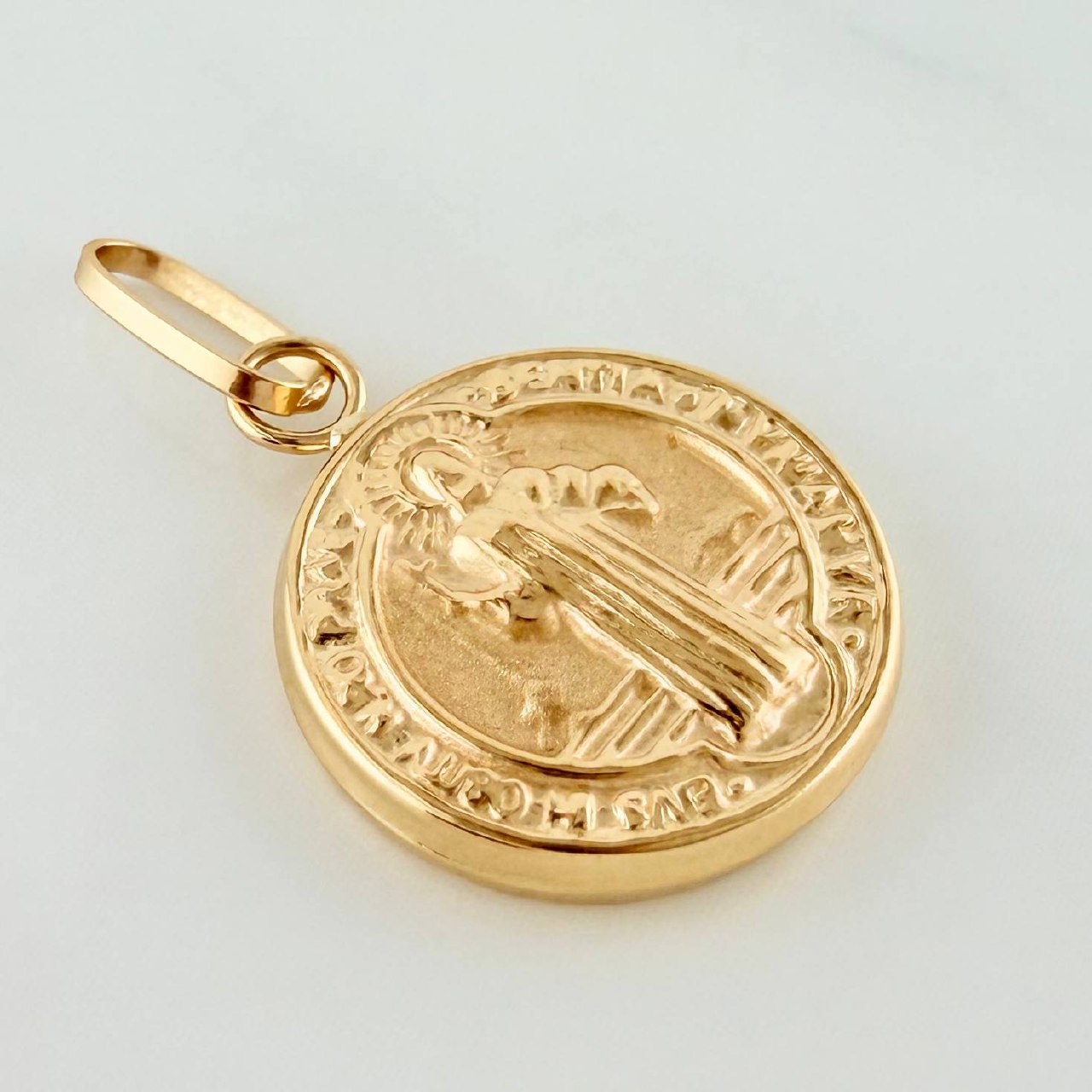 Pendant San Benito 0.85 g / 3/4 in Yellow Gold 18K