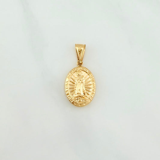 Dije Virgen Guadalupe 1.5 g / 1 1/4 in Oro Amarillo 18K