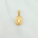 Pendant Virgin of Guadalupe 1.5 g / 1 1/4 in Yellow Gold 18K