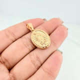 Pendant Virgin of Guadalupe 1.5 g / 1 1/4 in Yellow Gold 18K