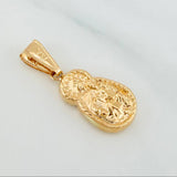 Dije Virgen Del Carmen 1.15 g / 1 1/4 in Oro Amarillo 18K