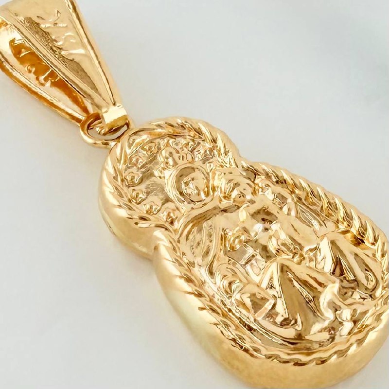 Dije Virgen Del Carmen 1.15 g / 1 1/4 in Oro Amarillo 18K