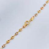 Cadena GC 6.1gr / 24 1/4 in / 3.1mm Tres Oros 18K %