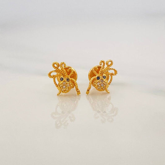 Topos Pulpo 1.05g / in / 4.72mm Oro Amarillo 18K