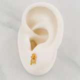 Topos Pulpo 1.05g / in / 4.72mm Oro Amarillo 18K