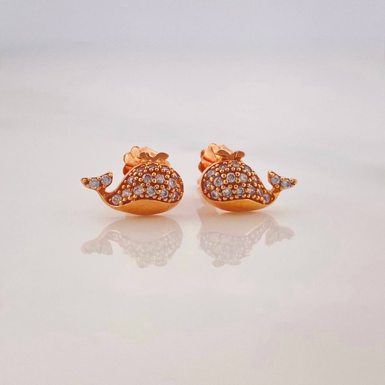 Topos Ballena 1.3g / in / 10.16mm Oro Rosa 18K