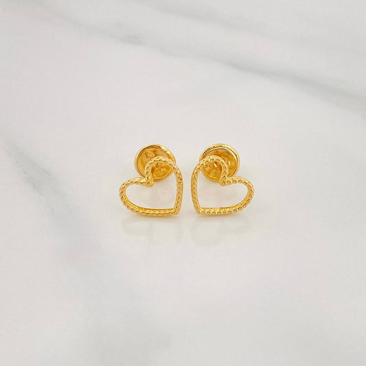Topos Corazon 0.8g / in / 8.86mm Oro Amarillo 18K