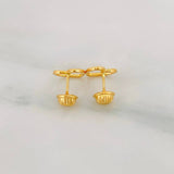 Topos Corazon 0.8g / in / 8.86mm Oro Amarillo 18K