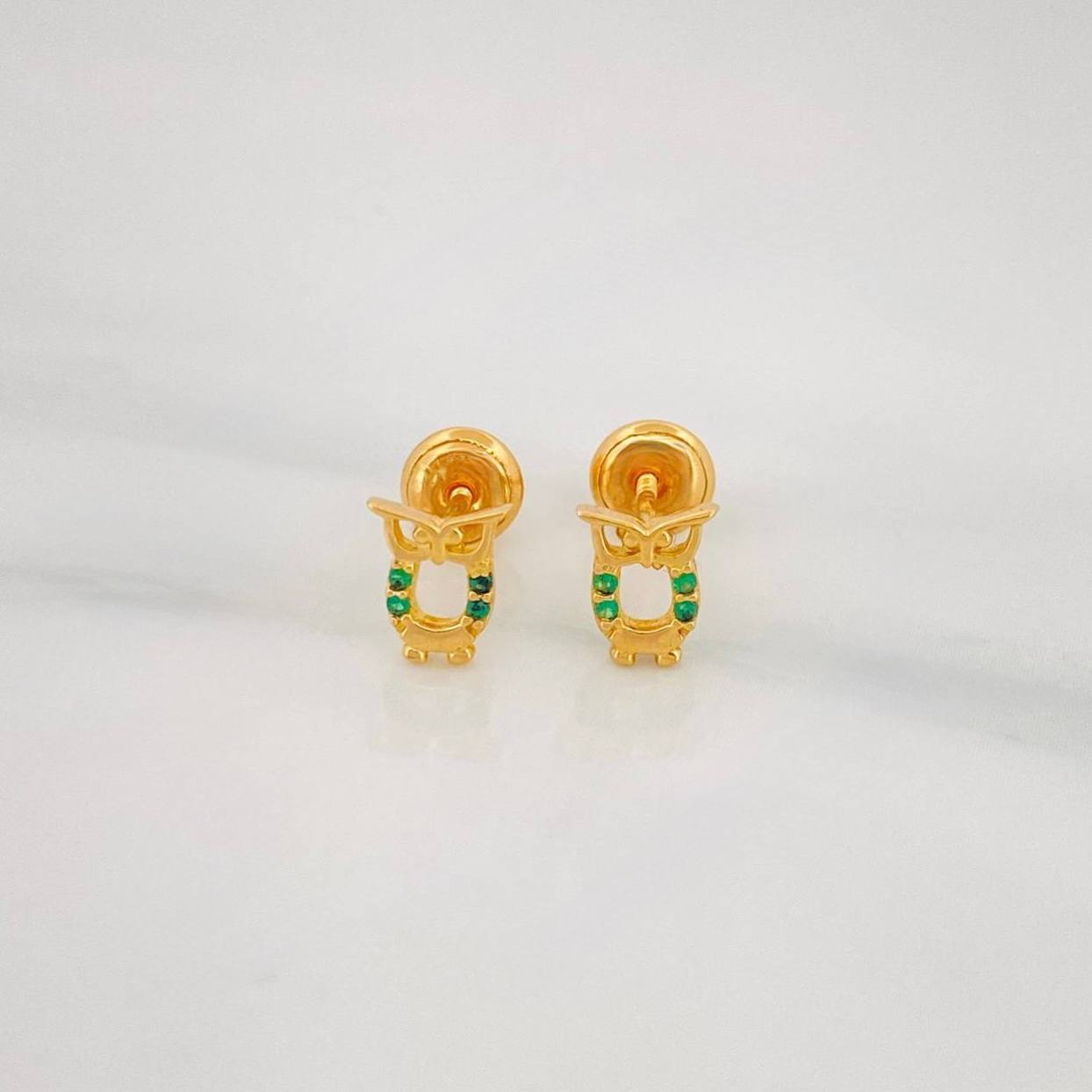 Topos Buho 1.05g / in / 4.42mm Oro Amarillo 18K