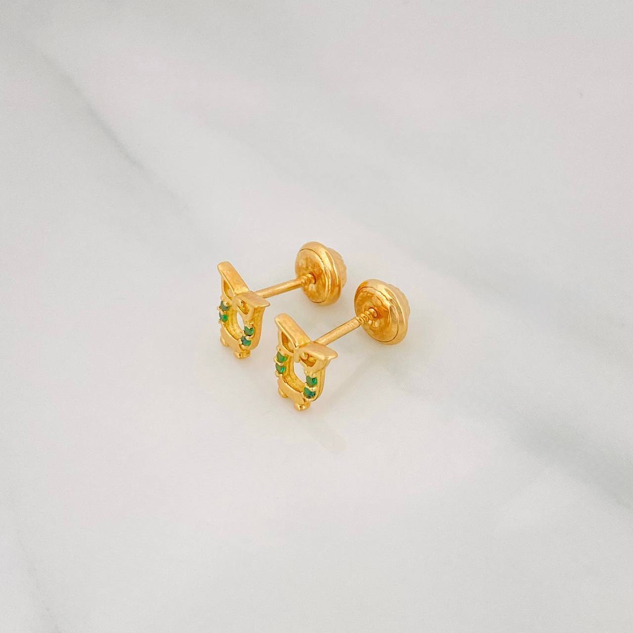 Topos Buho 1.05g / in / 4.42mm Oro Amarillo 18K