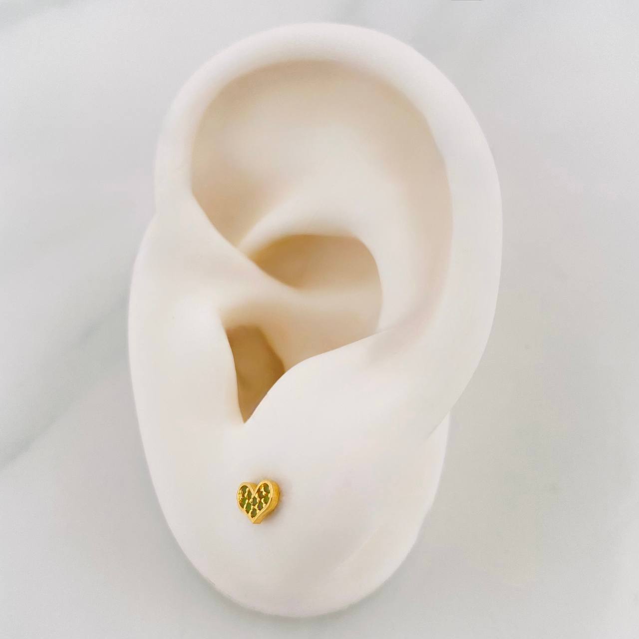 Topos Corazon 0.55g / in / 5.75mm Oro Amarillo 18K