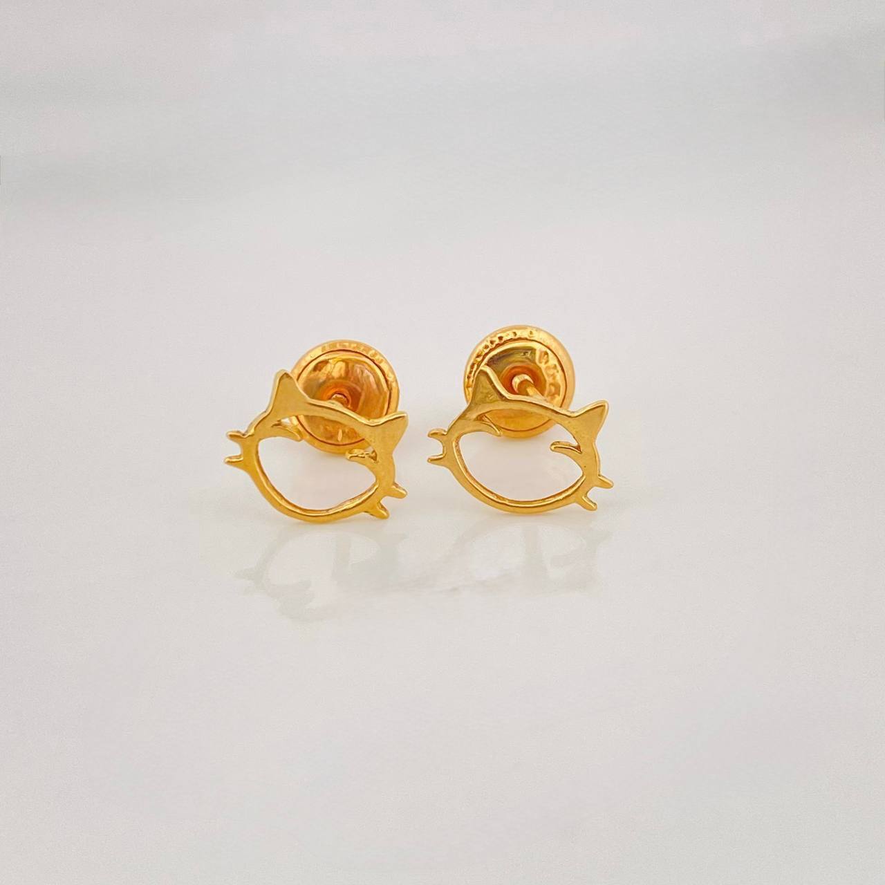 Topos Gato 0.65g / in / 8.04mm Oro Amarillo 18K