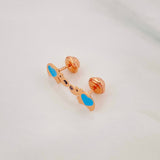 Topos Hipopotamo 0.7g / in / 9.55mm Oro Rosa 18K
