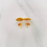 Topos Corazon Tupido 2.15g / in / 10.47mm Oro Amarillo 18K