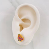 Topos Corazon Tupido 2.15g / in / 10.47mm Oro Amarillo 18K