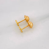 Bear Ts Stud Earrings 0.75g / in / 2.95mm Yellow Gold 18K