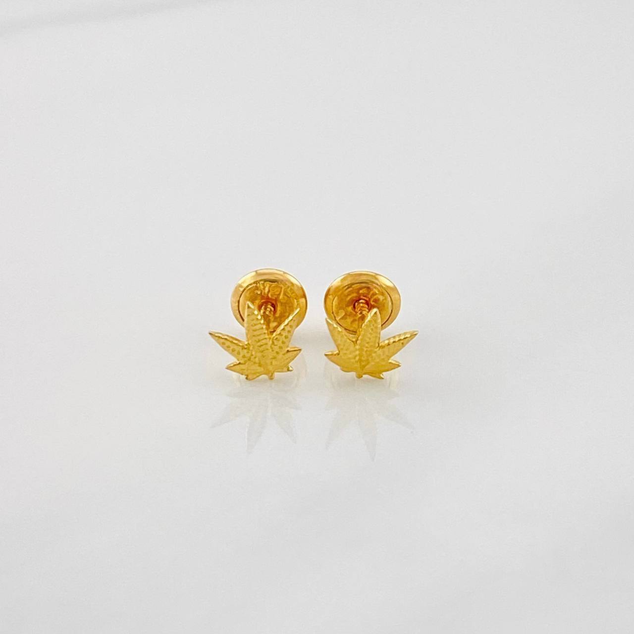 Topos Hojas 0.8g / in / 5.11mm Oro Amarillo 18K