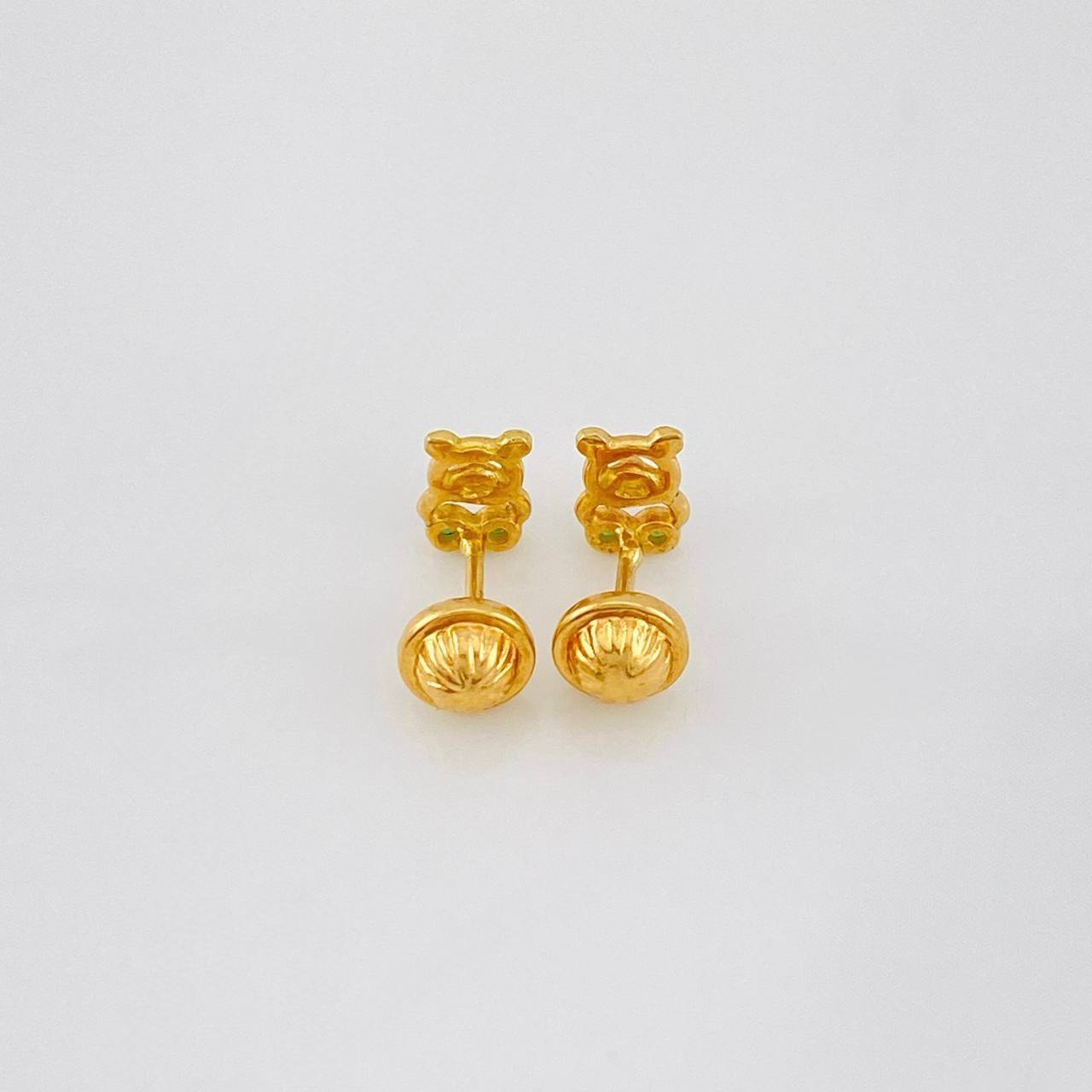 Topos Oso 0.85g / in / 3.8mm Oro Amarillo 18K