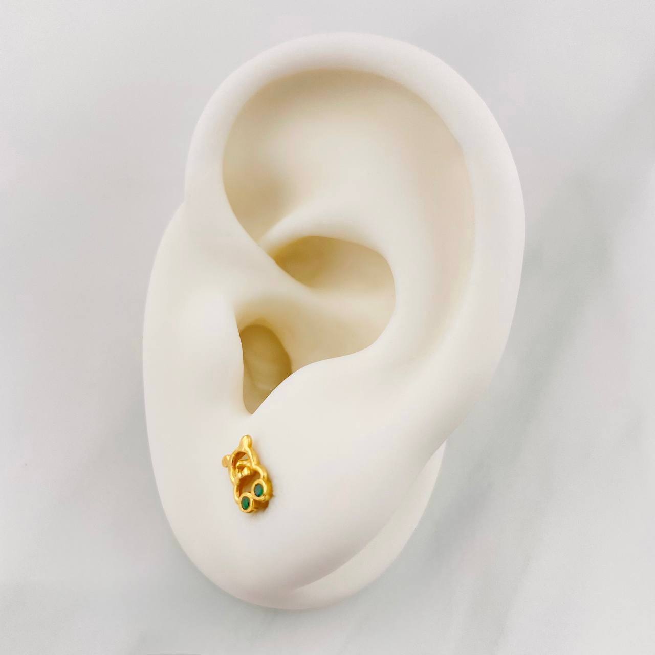 Topos Oso 0.85g / in / 3.8mm Oro Amarillo 18K