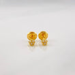 Topos Bolas Doradas 0.75g / in / 3.3mm Oro Amarillo 18K