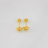 Topos Bolas Doradas 0.75g / in / 3.3mm Oro Amarillo 18K
