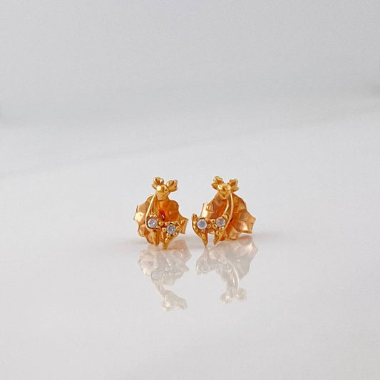 Topos Venado 0.8g / in / 6.76mm Oro Rosa 18K