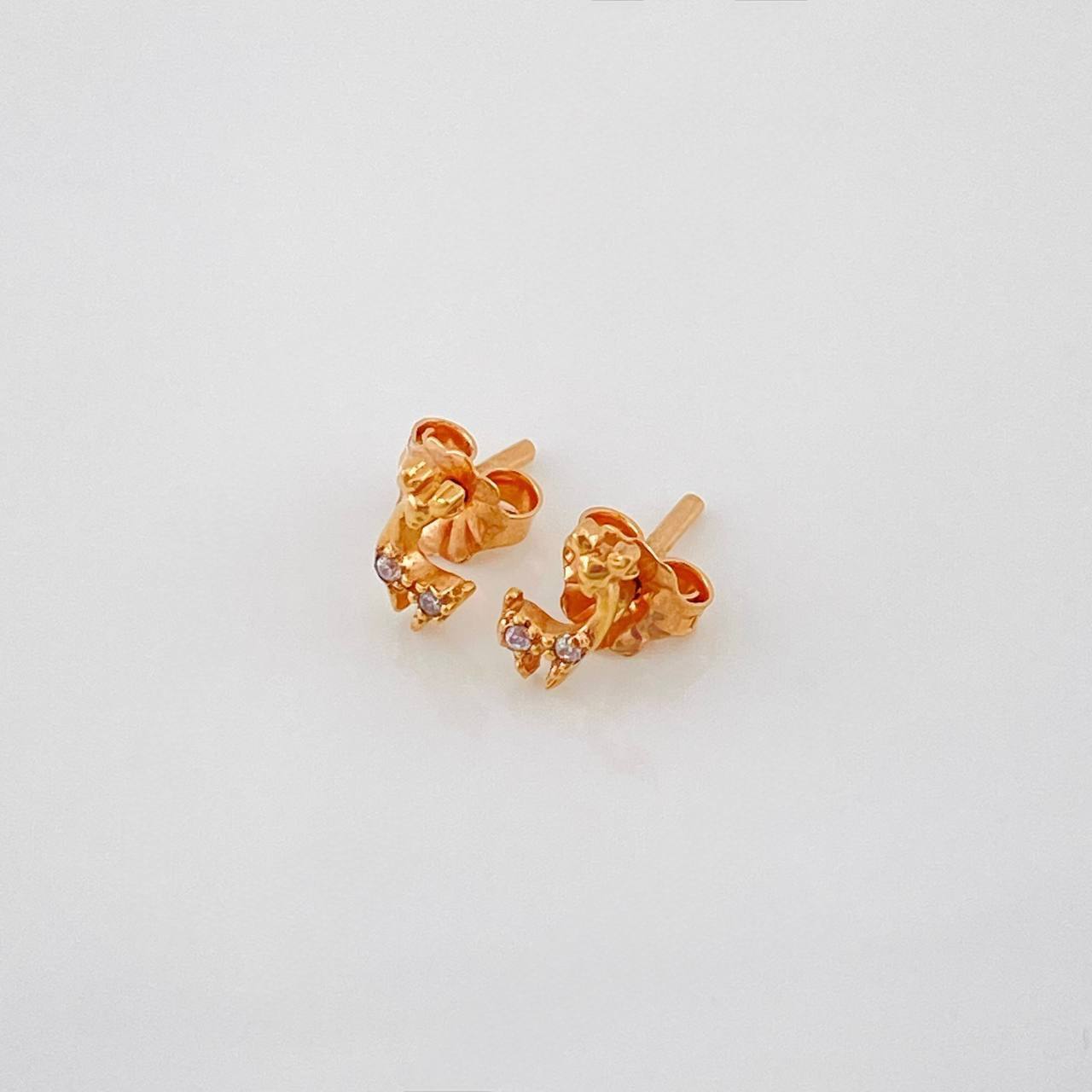 Topos Venado 0.8g / in / 6.76mm Oro Rosa 18K