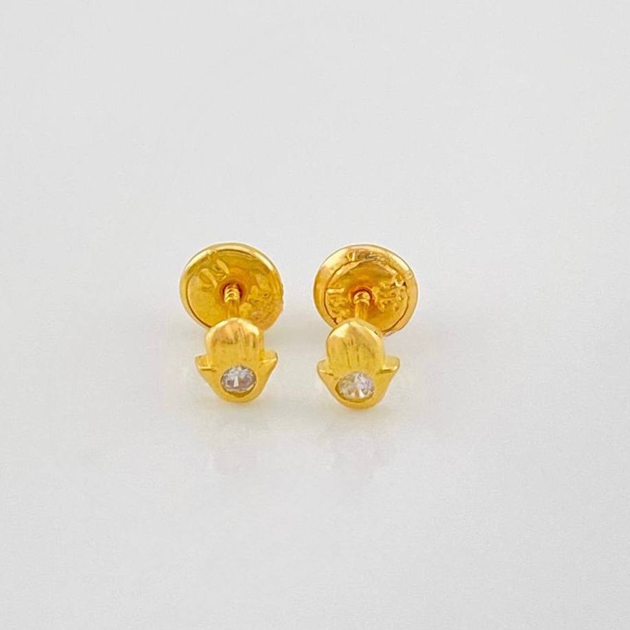 Topos Mano Hamsa 0.75g / in / 4.36mm Oro Amarillo 18K