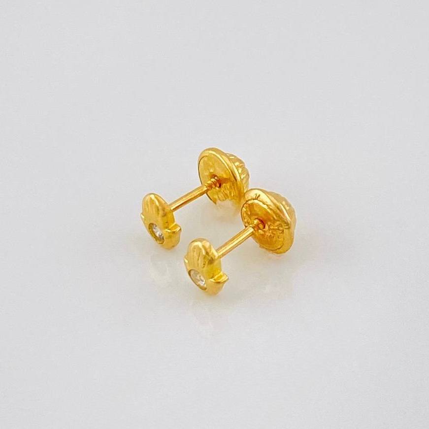 Topos Mano Hamsa 0.75g / in / 4.36mm Oro Amarillo 18K