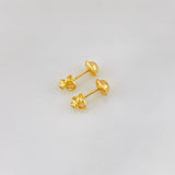 Stud Earrings Helix 0.9g / in / 4.88mm Yellow Gold 18K
