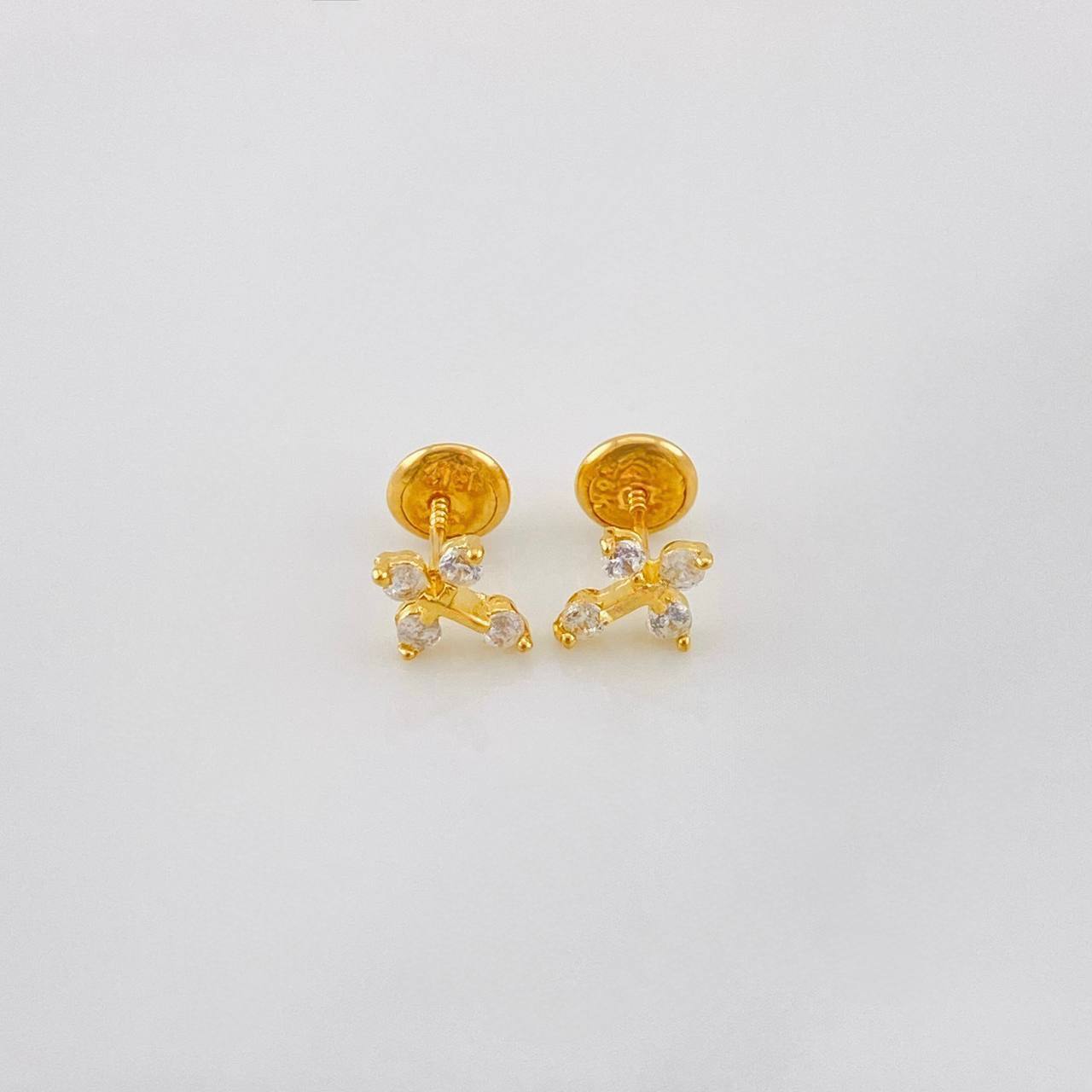 Topos Cruz 1g / in / 6.53mm Oro Amarillo 18K