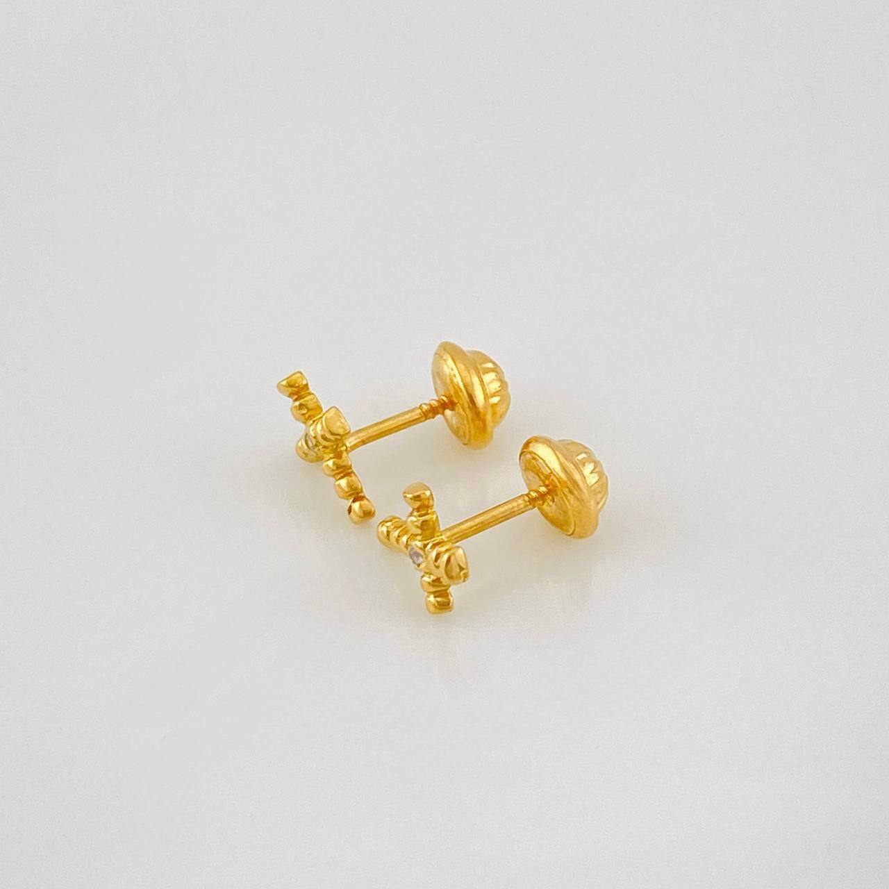 Topos Cruz 0.9g / in / 6.52mm Oro Amarillo 18K