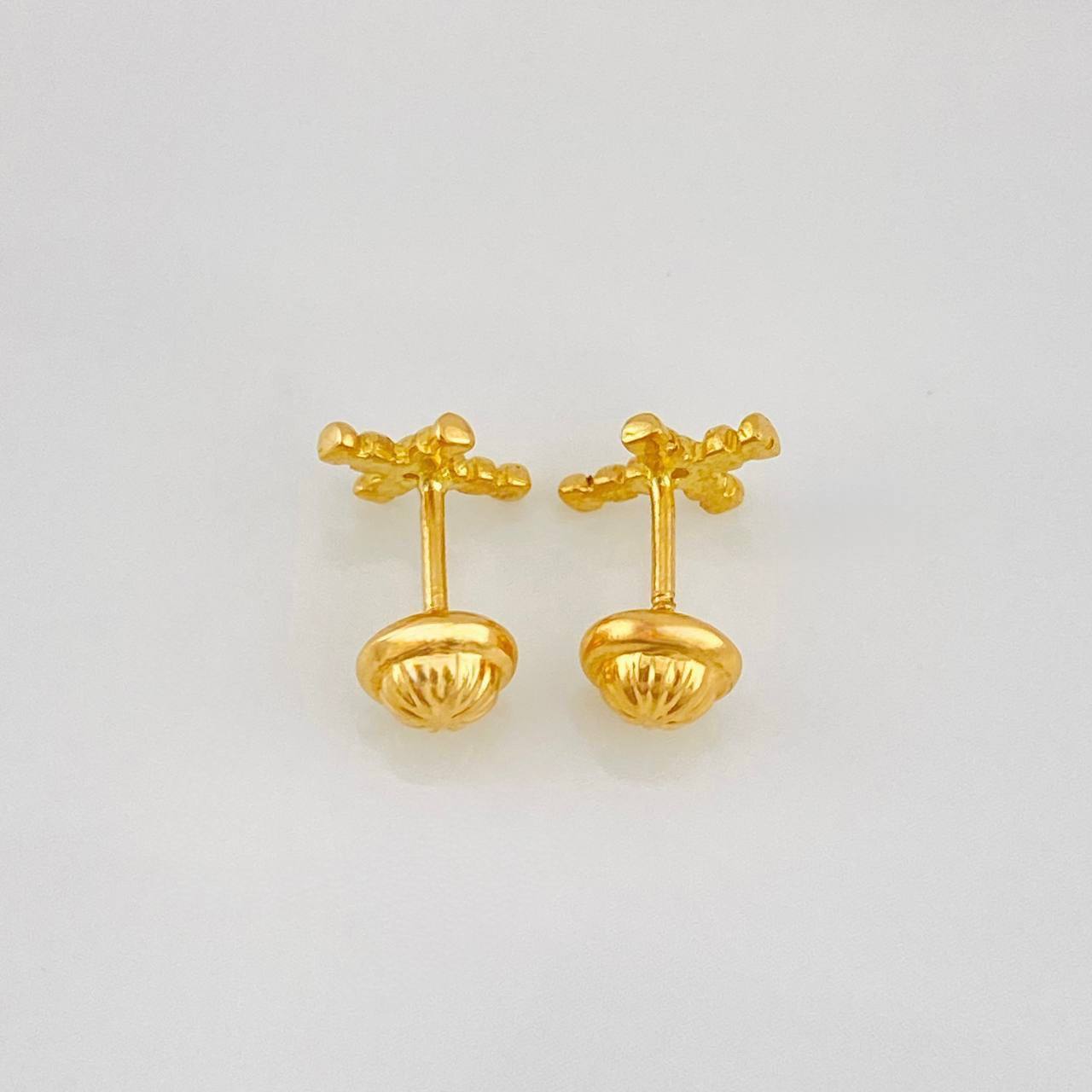 Topos Cruz 0.9g / in / 6.52mm Oro Amarillo 18K