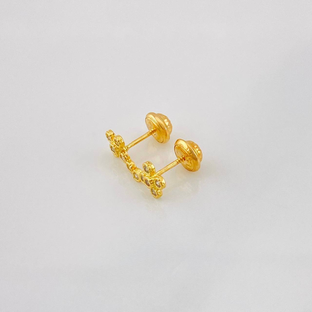 Topos Cruz 0.95g / in / 5.77mm Oro Amarillo 18K