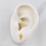 Topos Cruz 0.95g / in / 5.77mm Oro Amarillo 18K