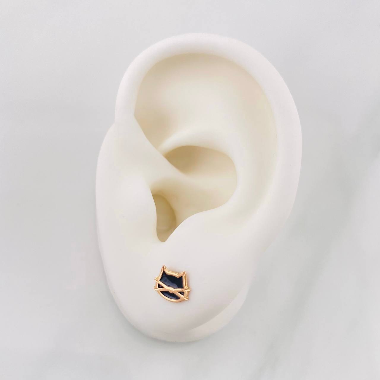 Topos Gato 0.7g / in / 7.46mm Oro Rosa 18K