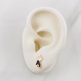 Topos Gato 0.8g / in / 3.62mm Oro Rosa 18K