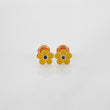 Topos Flor 0.7g / in / 7.21mm Oro Rosa 18K
