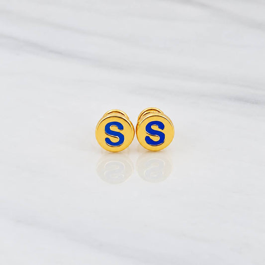 Topos Letra S 1.05g / in / 7.05mm Oro Amarillo 18K