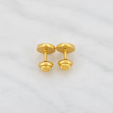 Topos Letra S 1.05g / in / 7.05mm Oro Amarillo 18K