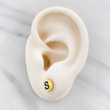 Topos Letra S 1.05g / in / 7.05mm Oro Amarillo 18K
