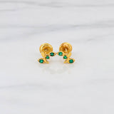 Topos Hojas 0.75g / in / 8.05mm Oro Amarillo 18K