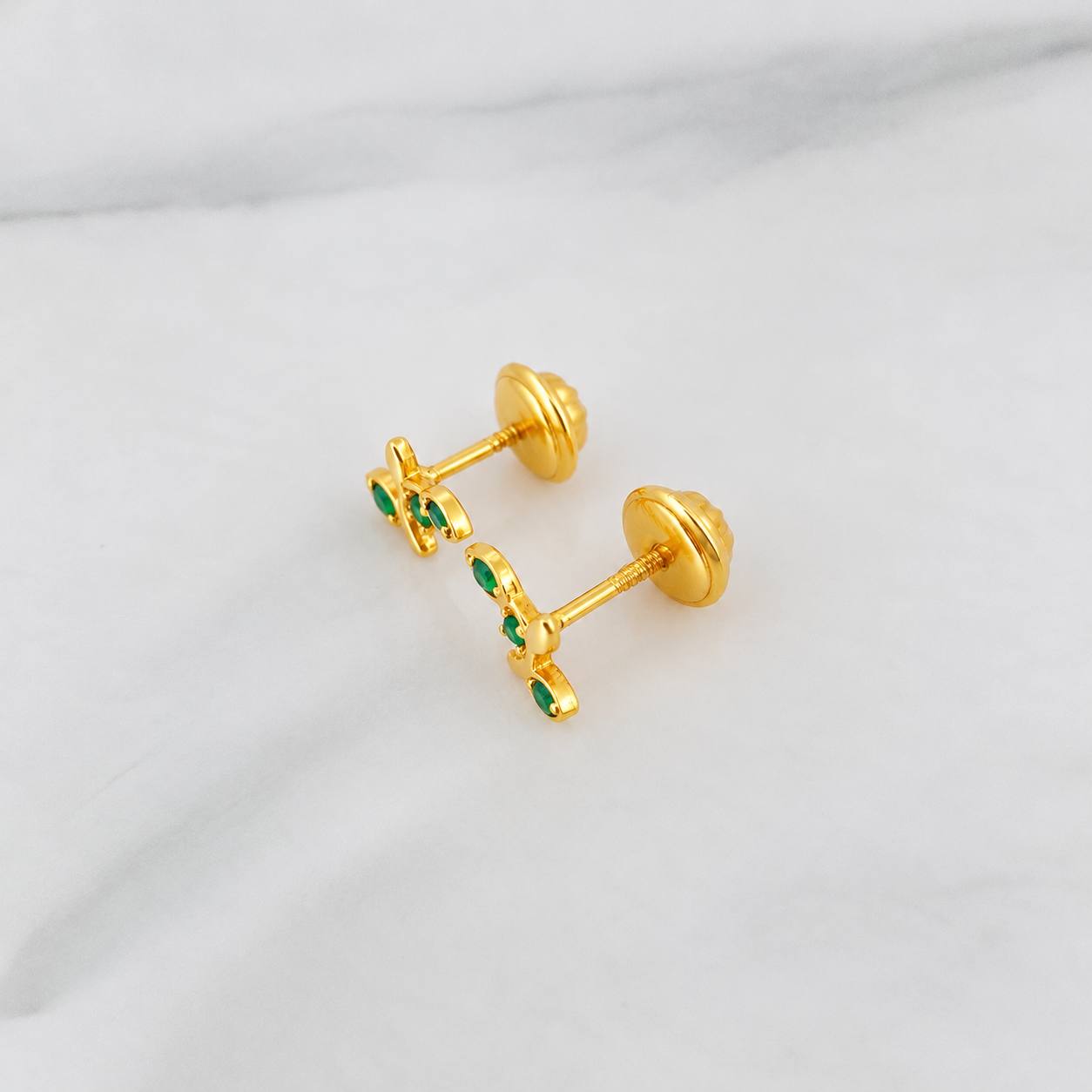 Topos Hojas 0.75g / in / 8.05mm Oro Amarillo 18K