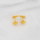 Topos Hojas 0.75g / in / 8.05mm Oro Amarillo 18K