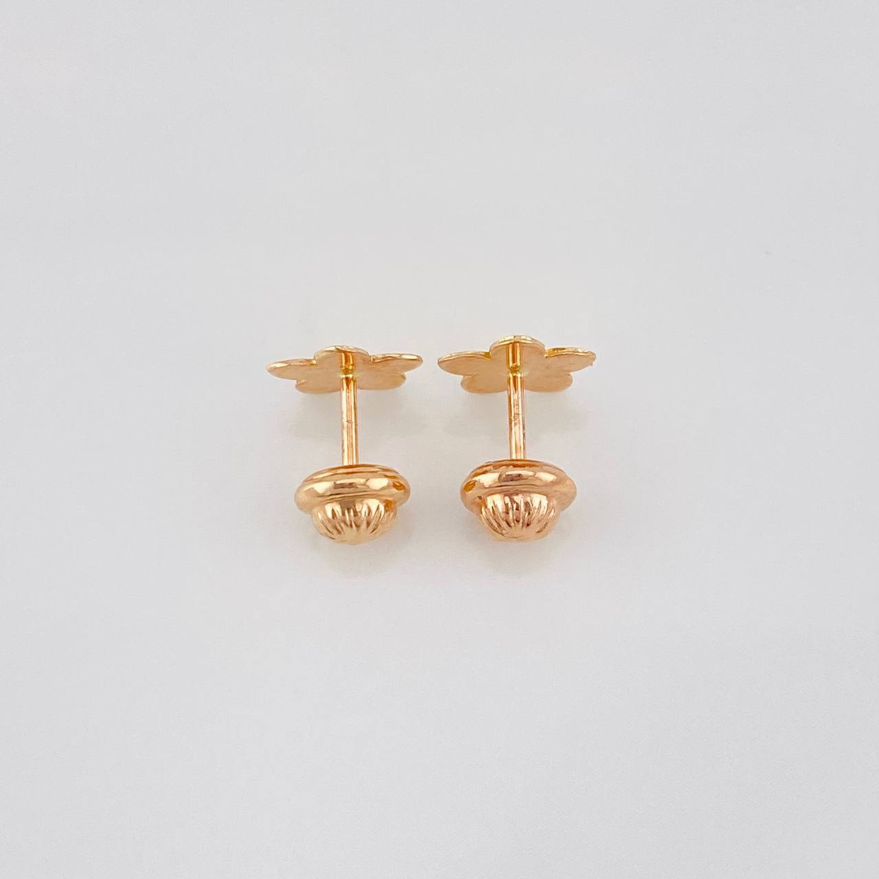 Topos Flor 0.65g / in / 7.54mm Oro Rosa 18K