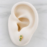 Topos Hojas 0.75g / in / 8.05mm Oro Amarillo 18K