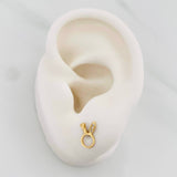 Topos Conejo 0.75g / in / 5.29mm Oro Amarillo 18K